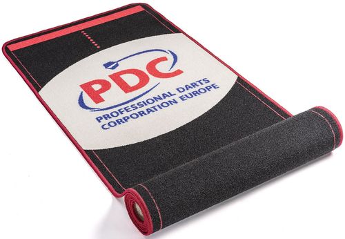 PDC Europe Carpet Dart Matte Teppich Red