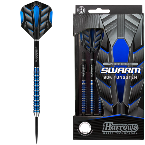 Harrows Genesis-Precision Machined Steel Tip Tungsten Darts for Close Grouping & High Scoring 24 g 
