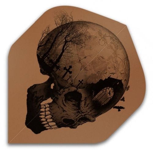 Alchemy Designer Headstone Skull Flights