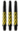 Designa Nylon Spiroline Black - Yellow Shaft 37,5 mm