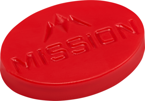 Mission Grip Wachs Strawberry Red