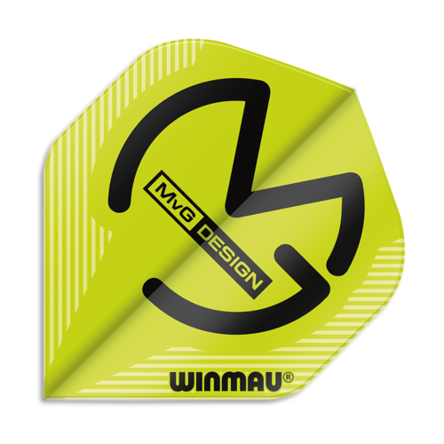 Winmau MVG Van Gerwen Standard Flights - Green -